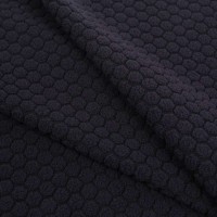 high quality factory wholesale 100% polyester football jacquard polar fleece fabric for sport cloth